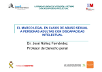 Dr. José Núñez Fernández Profesor de Derecho penal