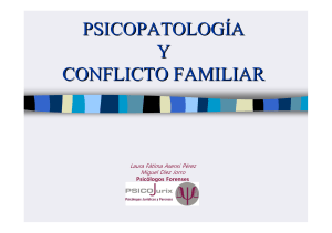 Psicopatología y Conflictos Familiares