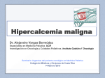 Hipercalcemia asociada al cancer