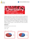 Estudio Cranberry Sobre Cistitis y Salud Sexual