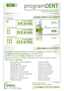 Catálogo informativo