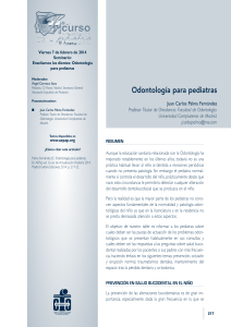 Odontología para pediatras - Cursos AEPap