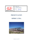 presentacion siproc ltda. - Ingenieria y Construccion Siproc Ltda