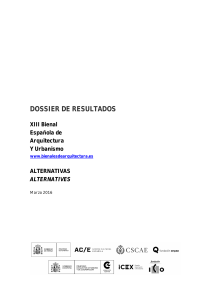Dossier "XII Bienal Española de Arquitectura y Urbanismo"