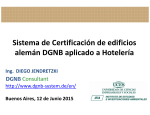 Sistema de Certificación de edificios alemán DGNB aplicado a