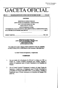 resolución jtia-639 de 29 de septiembre de 2004, gaceta oficial