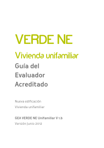 Vivienda unifamiliar - Green Building Council España