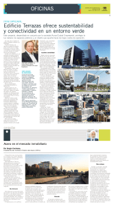 Edificio Terrazas ofrece sustentabilidad y conectividad en un