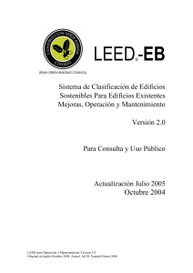 LEED®-EB - Spain Green Building Council