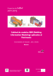 Calidad de modelos BIM (Building Information Modeling) aplicados