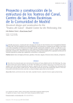 Proyecto y construcción de la estructura de los Teatros del Canal