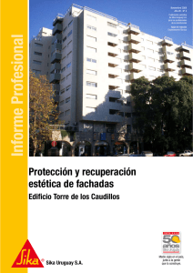 Protección y recuperación estética de fachadas