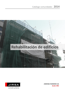 Rehabilitación de fachadas