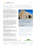 Energy Savers — edificios multifamiliares