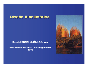 Diseño bioclimático (David Morillon