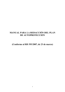 Manual Redacción Plan Autoprotección