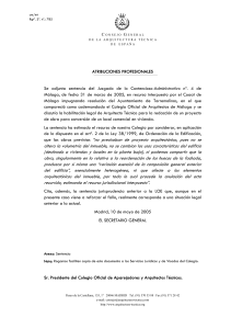 Sentencia 117/2005 del Juzgado C-A Nº4 de Málaga, en recurso