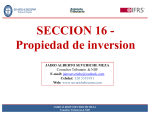 SECCION 16 - Propiedades de inversion