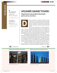 WILSHIRE GRAND TOWER: - construcción y tecnología en concreto