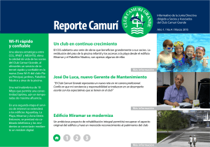 Reporte Camurí - Club Camurí Grande