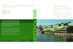 Algas verdes en la arquitectura y el diseño receptivos