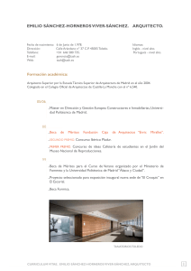 emilio sánchez-horneros viver-sánchez. arquitecto.