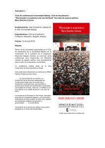Actividad 4.- Ciclo de conferencias Universidad Nebrija, Club de