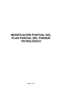 MODIFICACION PUNTUAL PARQUE TECNOLOGICO