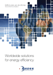 Worldwide solutions for energy efficiency