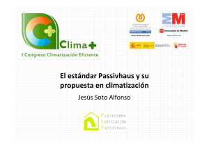 El est&aacute;ndar Passivhaus y su propuesta en climatizaci&oacute;n
