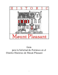 El Distrito Histrico - Historic Mount Pleasant