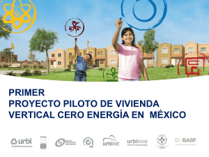 primer proyecto piloto de vivienda vertical cero
