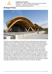 Bodegas Protos. - Arquitectura Proyectos