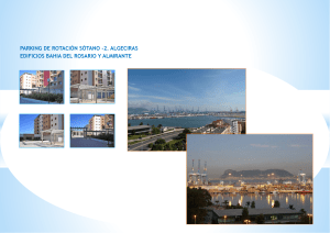 parking de rotación sótano -2. algeciras edificios bahia del rosario y