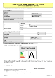 certificado de Eficiencia Energ&eacute;tica de edificios existentes&hellip;