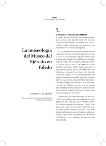 La museología del Museo del Ejército en Toledo