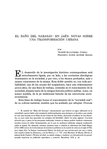 EL BA&Ntilde;O DEL NARANJO 1 EN JA&Eacute;N: NOTAS SOBRE UNA