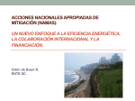 acciones nacionales apropiadas de mitigación (namas)