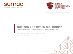 ¿Qué es un Green Buildings?