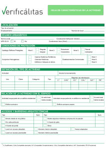 hoja de caracter&iacute;sticas de la actividad localizaci&oacute;n