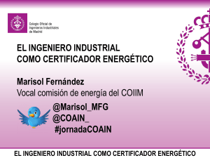 EL INGENIERO INDUSTRIAL COMO CERTIFICADOR