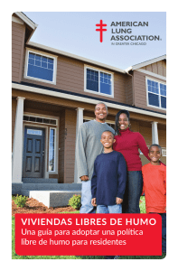 viviendas libres de humo - American Lung Association