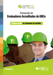 Evaluadores Acreditados de GBCe