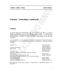 Andamios - Terminología y clasificación