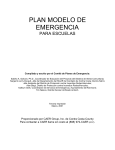 plan modelo de emergencia - Red Sísmica de Puerto Rico