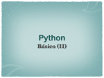 Python Básico (II)