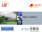 TDD y Python - PyCon España 2013