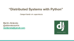 Distributed Systems with Python