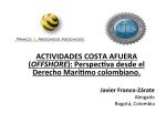 ACTIVIDADES COSTA AFUERA (OFFSHORE): Perspec va desde el