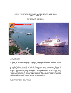muelle turistico internacional de cartagena de